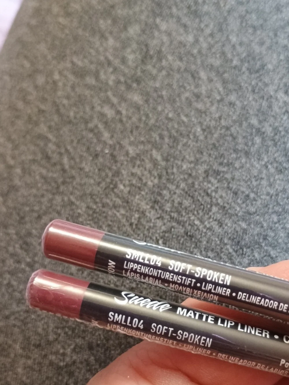 2 x NYX Nyx Suede Matte Lip Liner, Soft Spoken